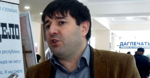 Gadjimurad Sagitov, the editor-in-chief of the newspaper "Novoe Delo". Photo: RFE/RL Gadjimurad Sagitov, the editor-in-chief of the newspaper "Novoe Delo". Photo: RFE/RL