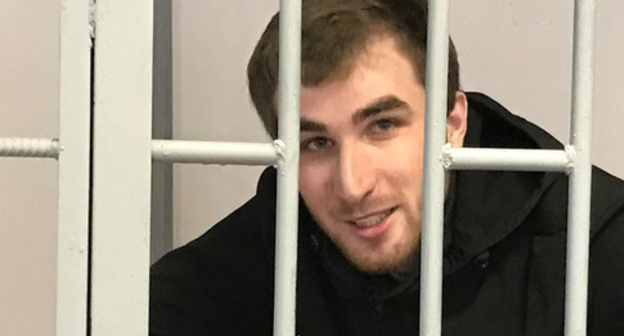 Zhalaudi Geriev in the courtroom. December 28, 2016. Photo by Patimat Makhmudova for the "Caucasian Knot" Zhalaudi Geriev in the courtroom. December 28, 2016. Photo by Patimat Makhmudova for the "Caucasian Knot"