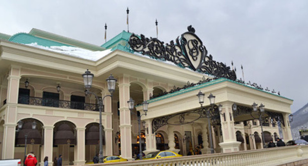 Casino in Krasnaya Polyana, Sochi. Photo by Svetlana Kravchenko for the 'Caucasian Knot'. 