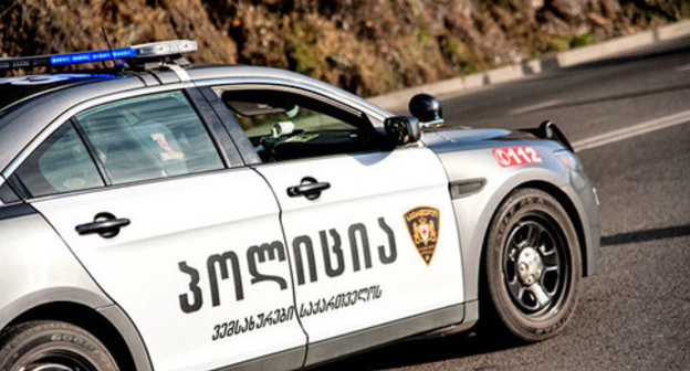 Police car. Photo: Alex Imedashvili, Newsgeorgia