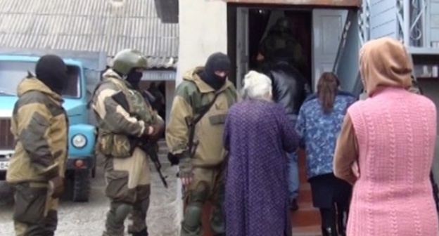 Detention during special operation. Photo: National Anti-terrorism Committee