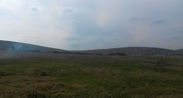 An alleged place where the militants, killed in January in the Kurchaloi District and in the city of Shali, have been buried. The cemetary is located outside Grozny, near Staropromyslovsky District, towards the Pobedinskoye and Dolinskoye villages. Photo by Nikolai Petrov for "Caucasian Knot" An alleged place where the militants, killed in January in the Kurchaloi District and in the city of Shali, have been buried. The cemetary is located outside Grozny, near Staropromyslovsky District, towards the Pobedinskoye and Dolinskoye villages. Photo by Nikolai Petrov for "Caucasian Knot"