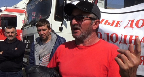 Askerbiy Kubanov, a truck driver from the city of Cherkessk. Photo by Asya Kapaeva for "Caucasian Knot" Askerbiy Kubanov, a truck driver from the city of Cherkessk. Photo by Asya Kapaeva for "Caucasian Knot"