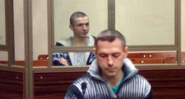 Arthur Panov and Maxim Smyshlyaev in the court. Photo by Konstantin Volgin for the Caucasian Knot. Arthur Panov and Maxim Smyshlyaev in the court. Photo by Konstantin Volgin for the Caucasian Knot.