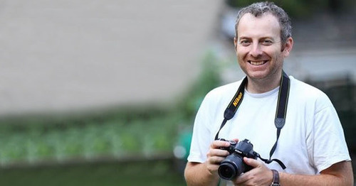 Alexander Lapshin, a blogger. Photo https://ru.sputnik.az