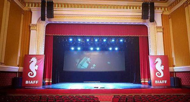 The presentation hall of the 12th art-house film festival in Batumi. Photo © FB / Batumi International Art-House Film Festival The presentation hall of the 12th art-house film festival in Batumi. Photo © FB / Batumi International Art-House Film Festival