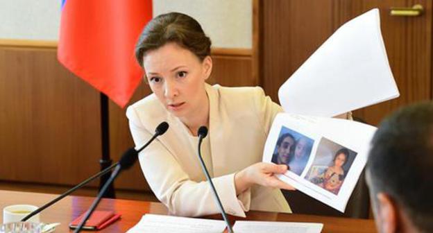 Anna Kuznetsova, the Children’s Ombudsperson in Russia. Photo http://www.deti.gov.ru/display.php?id=7736 Anna Kuznetsova, the Children’s Ombudsperson in Russia. Photo http://www.deti.gov.ru/display.php?id=7736