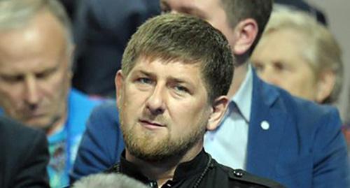 Ramzan Kadyrov during the hotline with the Russian President Vladimir Putin, Aprul 17, 2014. Photo: Kremlin.ru Ramzan Kadyrov during the hotline with the Russian President Vladimir Putin, Aprul 17, 2014. Photo: Kremlin.ru