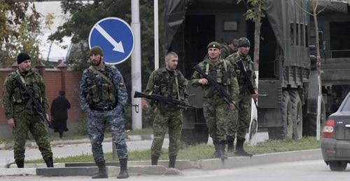 Law enforcers. Grozny, Chechnya. Photo: REUTERS/Alkhan Gargayev Law enforcers. Grozny, Chechnya. Photo: REUTERS/Alkhan Gargayev