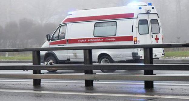 An ambulance car. Photo © Sputnik. Maxim Blinov An ambulance car. Photo © Sputnik. Maxim Blinov