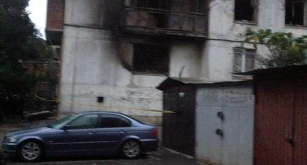 House in Tbilisi where alleged terrorists lived. Photo by Galina Gotua for the Caucasian Knot. House in Tbilisi where alleged terrorists lived. Photo by Galina Gotua for the Caucasian Knot.