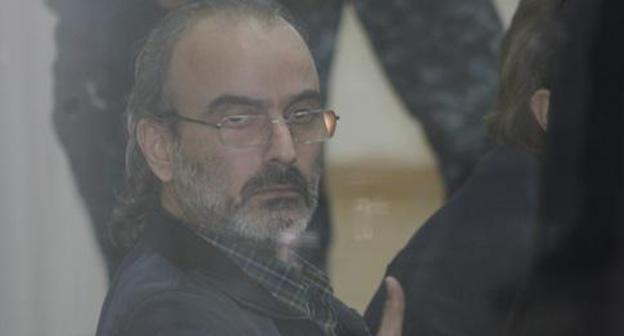 Zhirair Sefilyan in the court. Photo by Tigran Petrosyan for the Caucasian Knot. Zhirair Sefilyan in the court. Photo by Tigran Petrosyan for the Caucasian Knot.