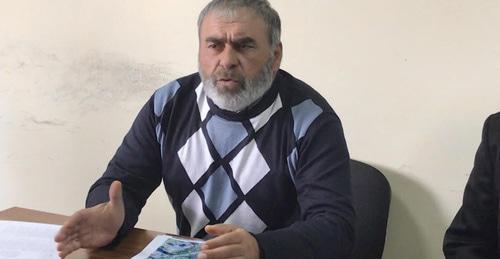 Murtazali Gasanguseinov, a father of the murdered shepherds. Photo by the Caucasian Knot correspondent. Murtazali Gasanguseinov, a father of the murdered shepherds. Photo by the Caucasian Knot correspondent.