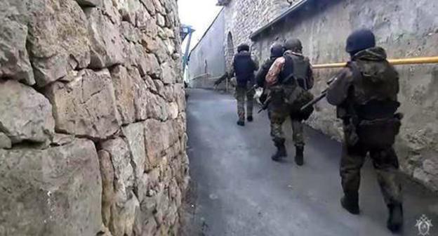 Special operation in Botlikh District of Dagestan. Screenshot from video posted by Investigating Committee of Russia: https://www.youtube.com/watch?v=sj7XNxZeHTM Special operation in Botlikh District of Dagestan. Screenshot from video posted by Investigating Committee of Russia: https://www.youtube.com/watch?v=sj7XNxZeHTM