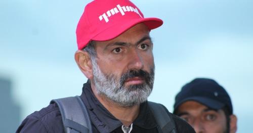 Nikol Pashinyan at the opposition rally on April 29 in Yerevan. Photo by Tigran Petrosyan for the "Caucasian Knot" Nikol Pashinyan at the opposition rally on April 29 in Yerevan. Photo by Tigran Petrosyan for the "Caucasian Knot"