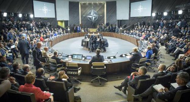 NATO's summit in Brussels. July 11, 2018. Photo by the NATO's press service https://www.nato.int/cps/en/natohq/news_156840.htm