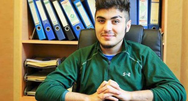 Mekhman Guseinov. Photo: Facebook / Mehman Huseynov https://ru.sputnik.az/incidents/20170110/408378224/bloger-mehman-gusejnov-osvobozhden-shtraf.html