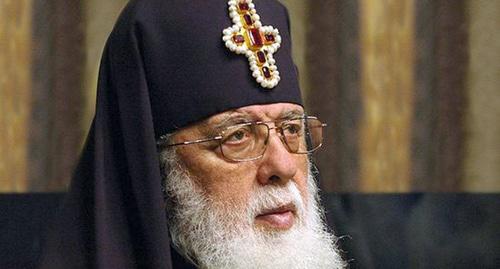 Catholicos-Patriarch of All Georgia Ilia II. Photo http://www.pravoslavie.ru/orthodoxchurches/58346.htm