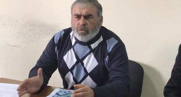 Father of the killed brothers Murtazali Gasanguseinov. Photo by the Caucasian Knot correspondent Father of the killed brothers Murtazali Gasanguseinov. Photo by the Caucasian Knot correspondent