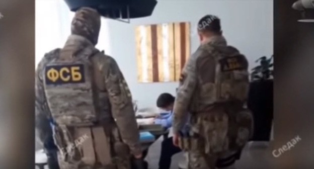 Search at the apartment of Rauf Arashukov. Screenshot from video posted by Russia’s Investigative Committee, http://www.youtube.com/watch?time_continue=4&v=6bTMbsUIC71 Search at the apartment of Rauf Arashukov. Screenshot from video posted by Russia’s Investigative Committee, http://www.youtube.com/watch?time_continue=4&v=6bTMbsUIC71