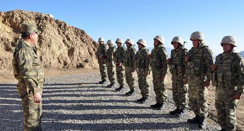 Azerbaijani soldiers. Photo https://mod.gov.az/ru/foto-arhiv-045/?gid=24733 Azerbaijani soldiers. Photo https://mod.gov.az/ru/foto-arhiv-045/?gid=24733