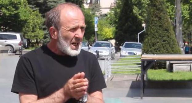 Malkhaz Machalikashvili. Photo: screenshot of the video by the "Kavkaz.Realii" TV channel https://www.youtube.com/watch?v=Iv5tQwBZMwc Malkhaz Machalikashvili. Photo: screenshot of the video by the "Kavkaz.Realii" TV channel https://www.youtube.com/watch?v=Iv5tQwBZMwc