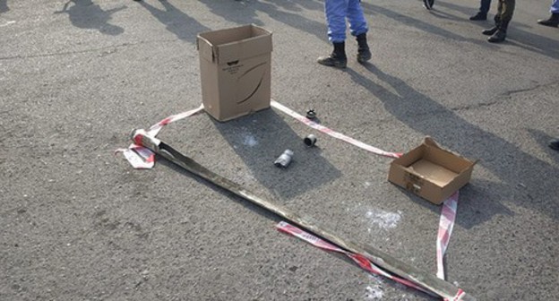 Shelling attack on Barda, October 28, 2020. Photo by Aziz Karimov for the Caucasian Knot