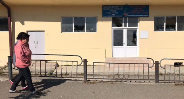 Residents of Shushi, October 20, 2020. Photo by Alvard Grigoryan for the Caucasian Knot