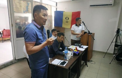 Participants of the congress of the Oirat-Kalmyk people held in Elista, May 29, 2021. Photo by Badma Byurchiev for the Caucasian Knot