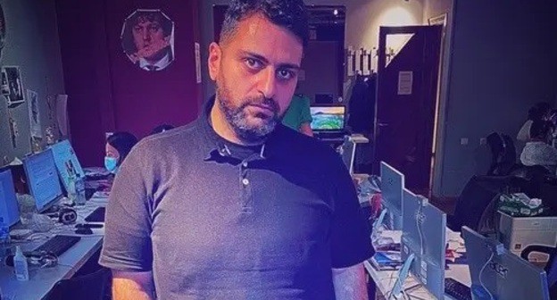 Journalist Gigla Tumanishvili. Screenshot: https://www.facebook.com/gigla.tumanishvili Journalist Gigla Tumanishvili. Screenshot: https://www.facebook.com/gigla.tumanishvili
