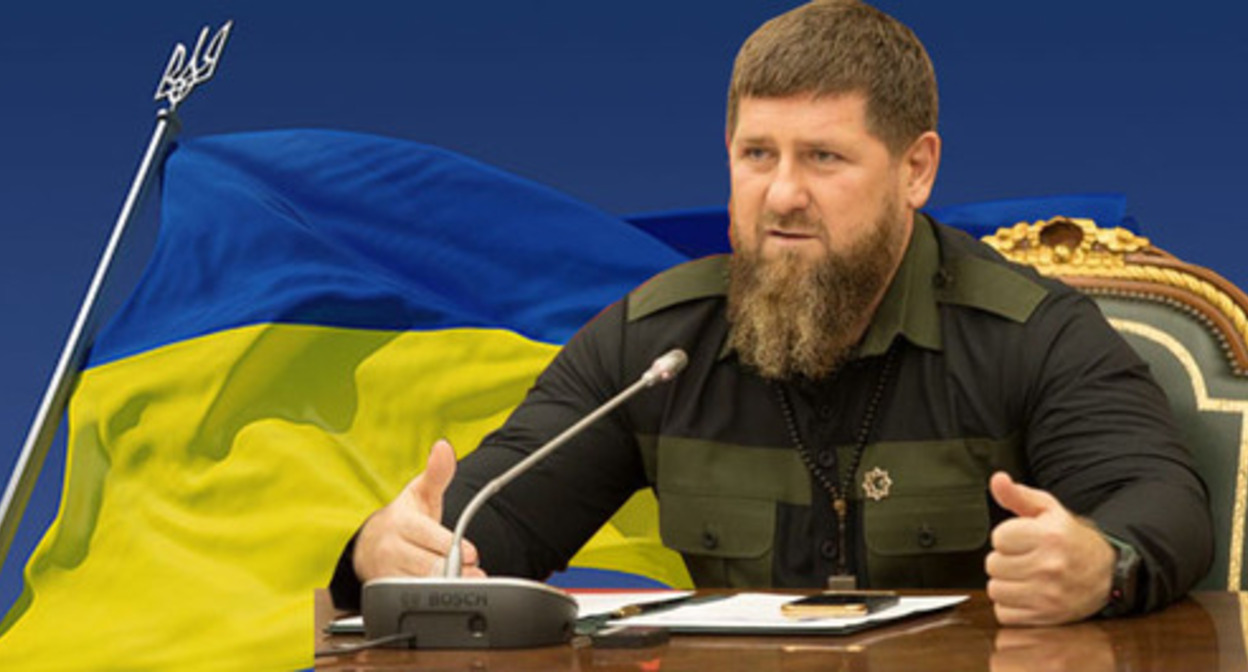 Ramzan Kadyrov. Collage prepared by the Caucasian Knot. Photo: UP9 https://ru.wikipedia.org/wiki/; Grozny-Inform Ramzan Kadyrov. Collage prepared by the Caucasian Knot. Photo: UP9 https://ru.wikipedia.org/wiki/; Grozny-Inform