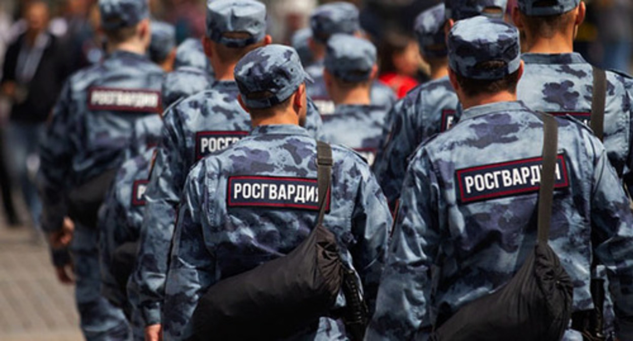 National Guard employees. Photo: official website of the Temryuk District https://www.temryuk.ru/ National Guard employees. Photo: official website of the Temryuk District https://www.temryuk.ru/
