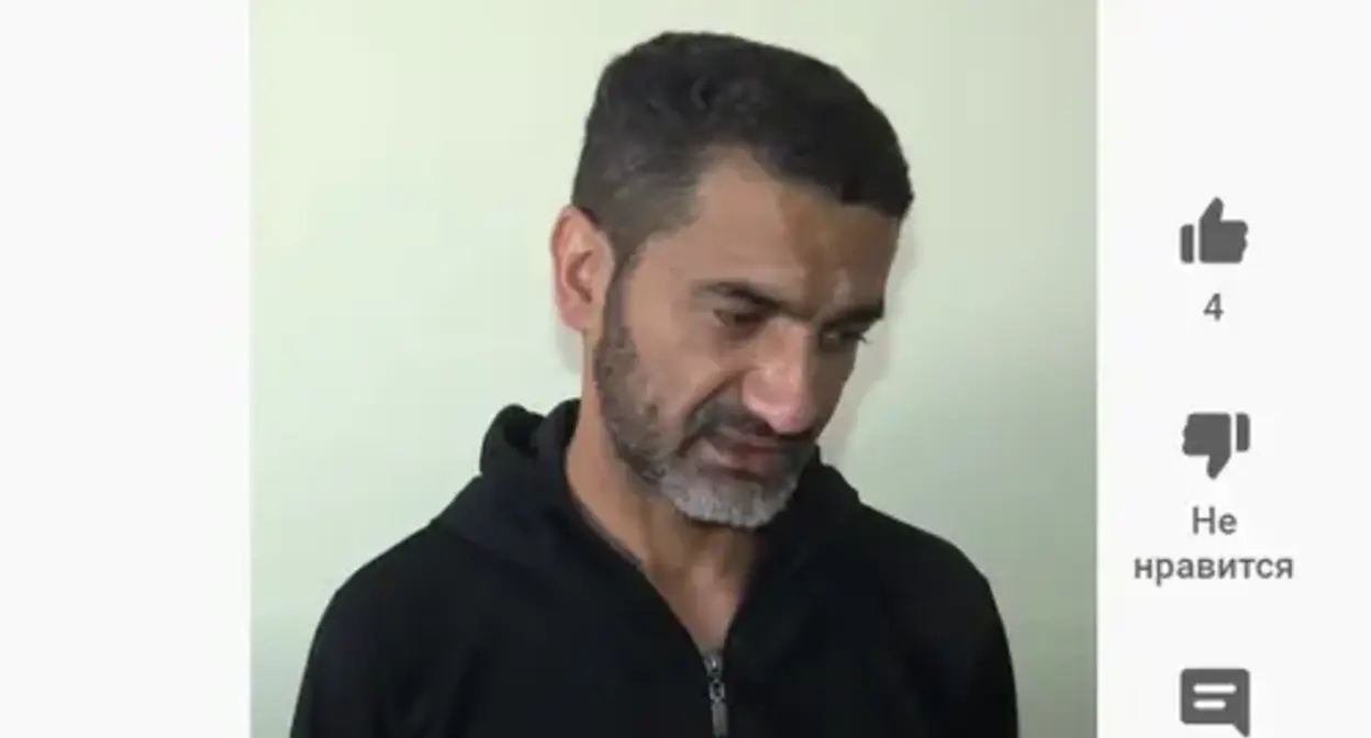 Razi Alyshov. Screenshot of the video https://www.youtube.com/shorts/YStS11eRBQM Razi Alyshov. Screenshot of the video https://www.youtube.com/shorts/YStS11eRBQM
