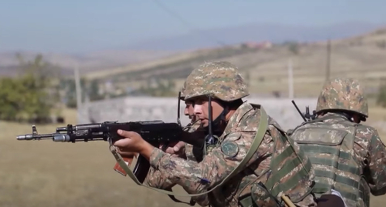 Soldiers of the Armenian Army. Photo courtesy of the press service of the Ministry of Defence of Armenia Soldiers of the Armenian Army. Photo courtesy of the press service of the Ministry of Defence of Armenia