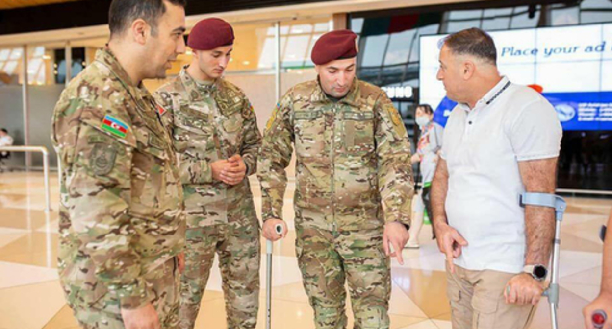 Veterans of the Karabakh war. Photo: https://news.day.az/politics/1478784.html Veterans of the Karabakh war. Photo: https://news.day.az/politics/1478784.html