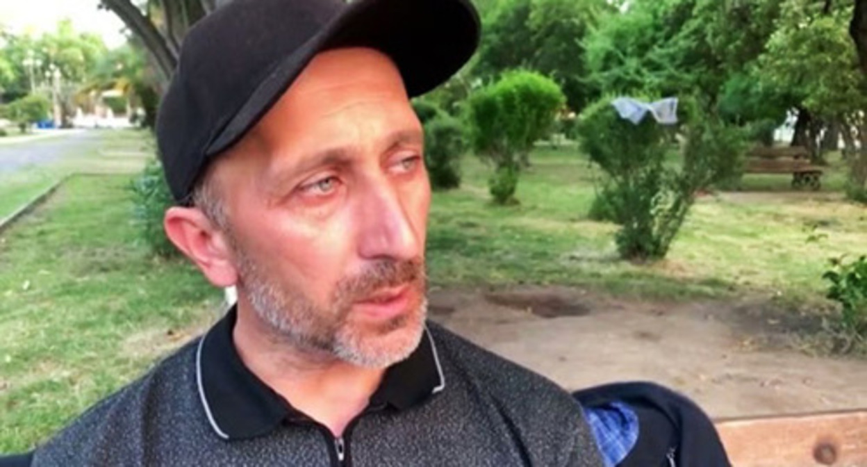 Djansukh Adleiba. Screenshot:https://abaza.tv/news/index.php?ID=10569 Djansukh Adleiba. Screenshot:https://abaza.tv/news/index.php?ID=10569