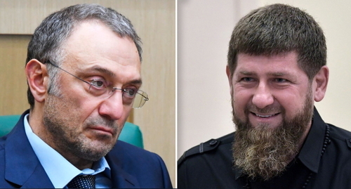 Suleiman Kerimov and Ramzan Kadyrov. Photos: press service of the Russia's Investigative Committee,
https://chechnyatoday.com Collage by the "Caucasian Knot"