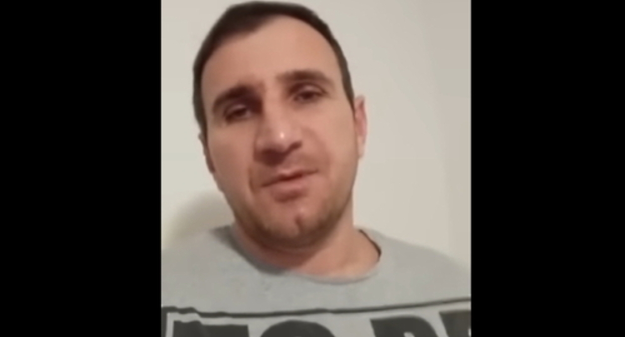 Emran Navruzbekov. Screenshot of the video posted on the YouTube channel of the project "Gulagu.net" https://www.youtube.com/watch?v=-Xb04bPnioo Emran Navruzbekov. Screenshot of the video posted on the YouTube channel of the project "Gulagu.net" https://www.youtube.com/watch?v=-Xb04bPnioo