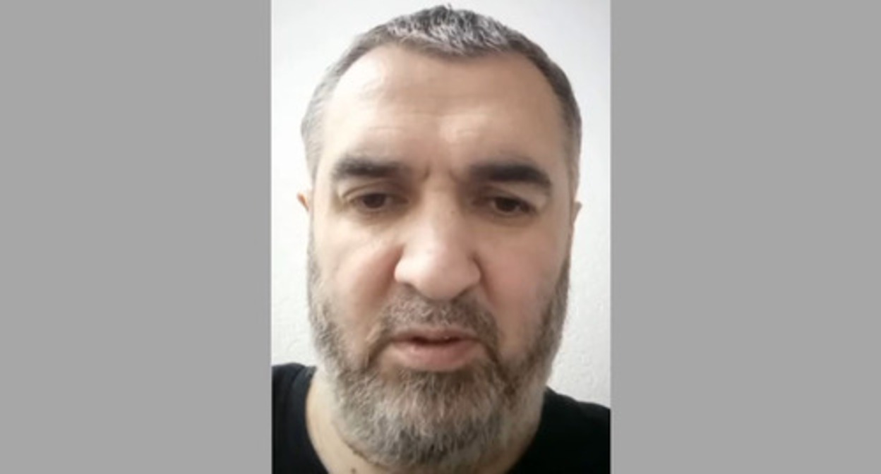 Timur Tangiev. Screenshot of the video https://t.me/niysoo/4947 Timur Tangiev. Screenshot of the video https://t.me/niysoo/4947