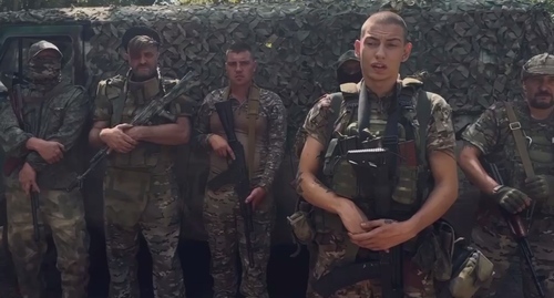 Screenshot of the video appeal recorded by the SMO participants who oppose the landfill in the village of Poltavskaya https://t.me/stplt/1279 Screenshot of the video appeal recorded by the SMO participants who oppose the landfill in the village of Poltavskaya https://t.me/stplt/1279