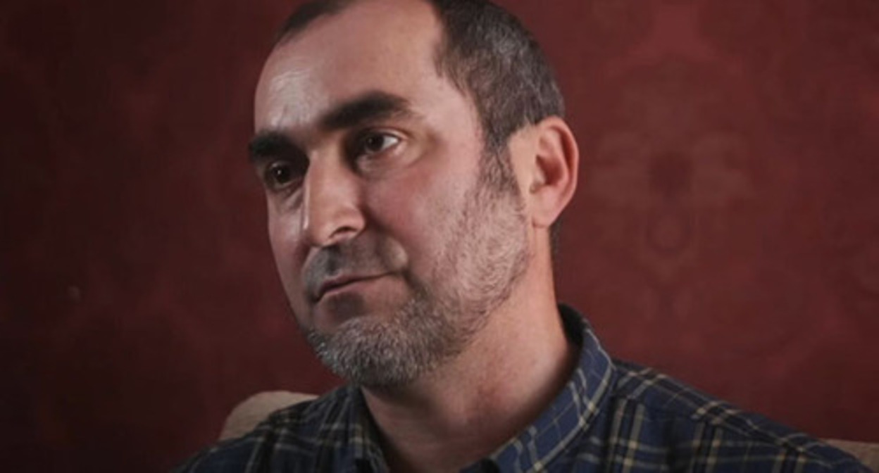 Magomed Alamov. Photo: a screen capture from the "Fathers and Sons" film by the "Team against Torture" Magomed Alamov. Photo: a screen capture from the "Fathers and Sons" film by the "Team against Torture"