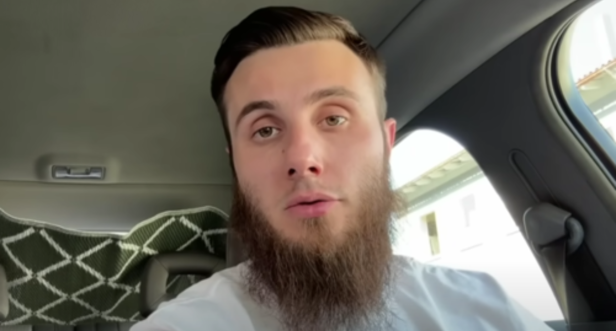 Mukhammad Abdurakhmanov. Screenshot of the video published on his YouTube channel on May 29, 2023 https://www.youtube.com/watch?v=waPN071T9aM Mukhammad Abdurakhmanov. Screenshot of the video published on his YouTube channel on May 29, 2023 https://www.youtube.com/watch?v=waPN071T9aM