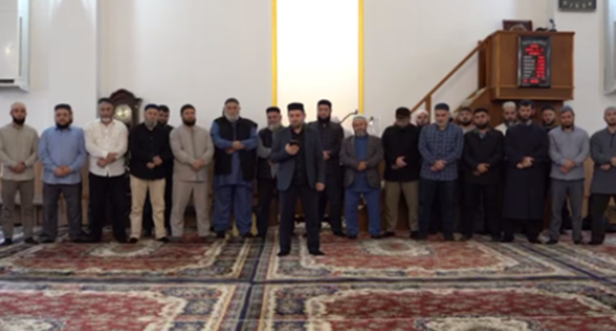 Participants of a video appeal. Screenshot of the video posted on the Telegram channel of the "Chernovik" outlet on November 3, 2023 https://t.me/chernovik/62612 Participants of a video appeal. Screenshot of the video posted on the Telegram channel of the "Chernovik" outlet on November 3, 2023 https://t.me/chernovik/62612