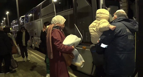 Refugees from Palestine in Karachay-Cherkessia. Screenshot of the video https://t.me/rashid_temrezov/4538 Refugees from Palestine in Karachay-Cherkessia. Screenshot of the video https://t.me/rashid_temrezov/4538