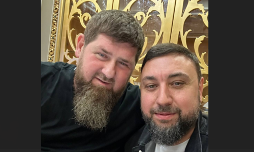 Ramzan Kadyrov (on the left) and Shamsail Saraliev. Screenshot of the photo posted on Saraliev's Telegram channel on Octover 5, 2023 https://t.me/saraliev/1056 Ramzan Kadyrov (on the left) and Shamsail Saraliev. Screenshot of the photo posted on Saraliev's Telegram channel on Octover 5, 2023 https://t.me/saraliev/1056
