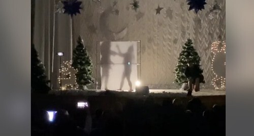 A video footage of a scandalous performance posted on Olga Kolesnikova's Telegram channel https://t.me/s/volyakolesnikova A video footage of a scandalous performance posted on Olga Kolesnikova's Telegram channel https://t.me/s/volyakolesnikova