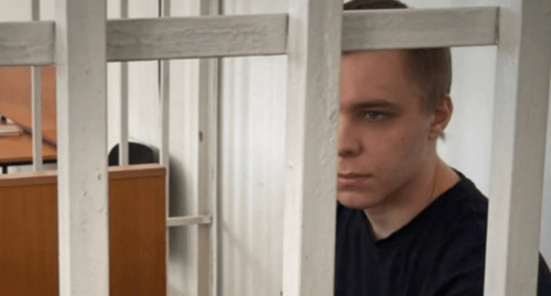 Nikita Zhuravel. Screenshot of the photo posted on the Telegram channel "Chechnya Segodnhya" (Chechnya 
Today) on November 2, 2023 https://t.me/chechnyatoday/14249