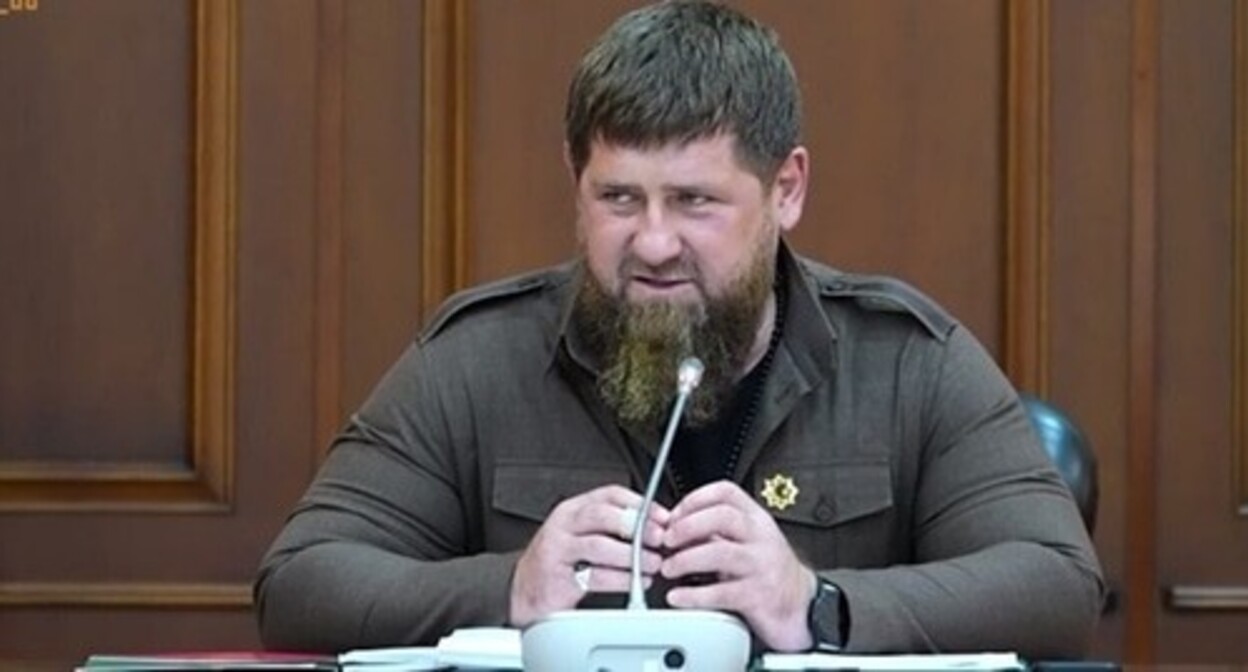 Ramzan Kadyrov. Screenshot of a video https://t.me/RKadyrov_95/2470 Ramzan Kadyrov. Screenshot of a video https://t.me/RKadyrov_95/2470