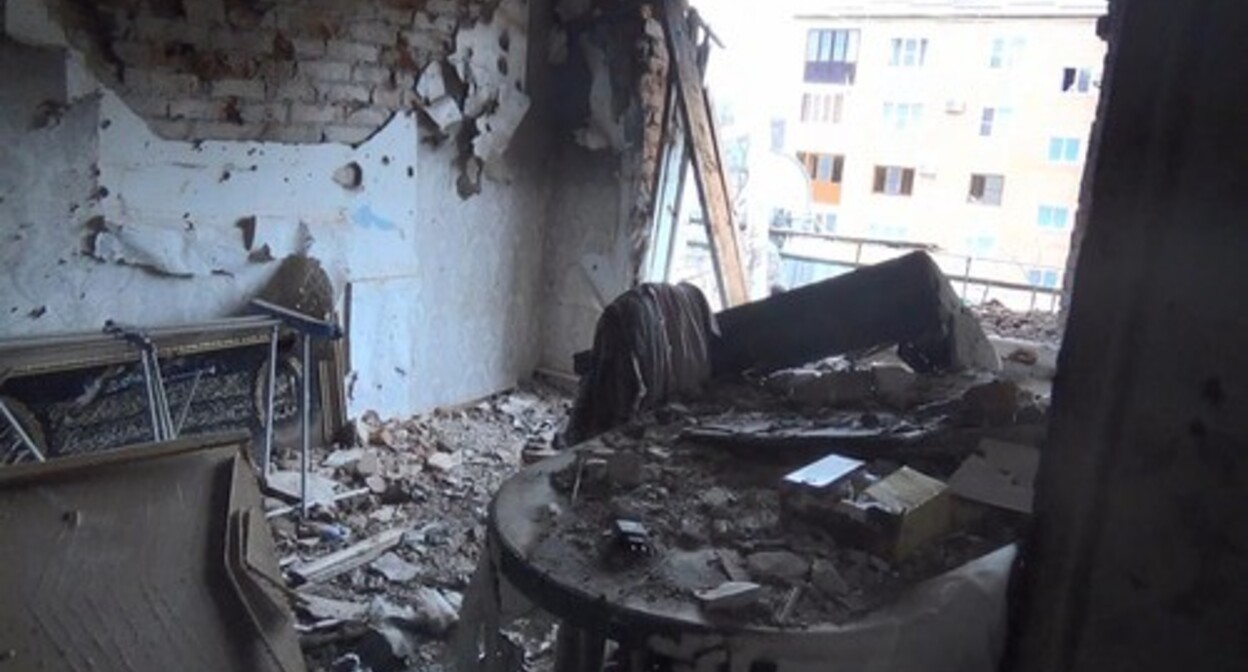 A counterterrorist operation in Karabulak. Photo: http://nac.gov.ru A counterterrorist operation in Karabulak. Photo: http://nac.gov.ru