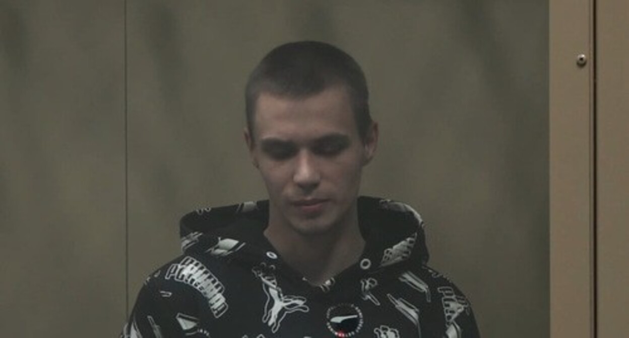 Daniil Zinkovsky. Screenshot of a video by the joint press service of the courts of the Krasnodar Territory https://t.me/opskuban/855 Daniil Zinkovsky. Screenshot of a video by the joint press service of the courts of the Krasnodar Territory https://t.me/opskuban/855